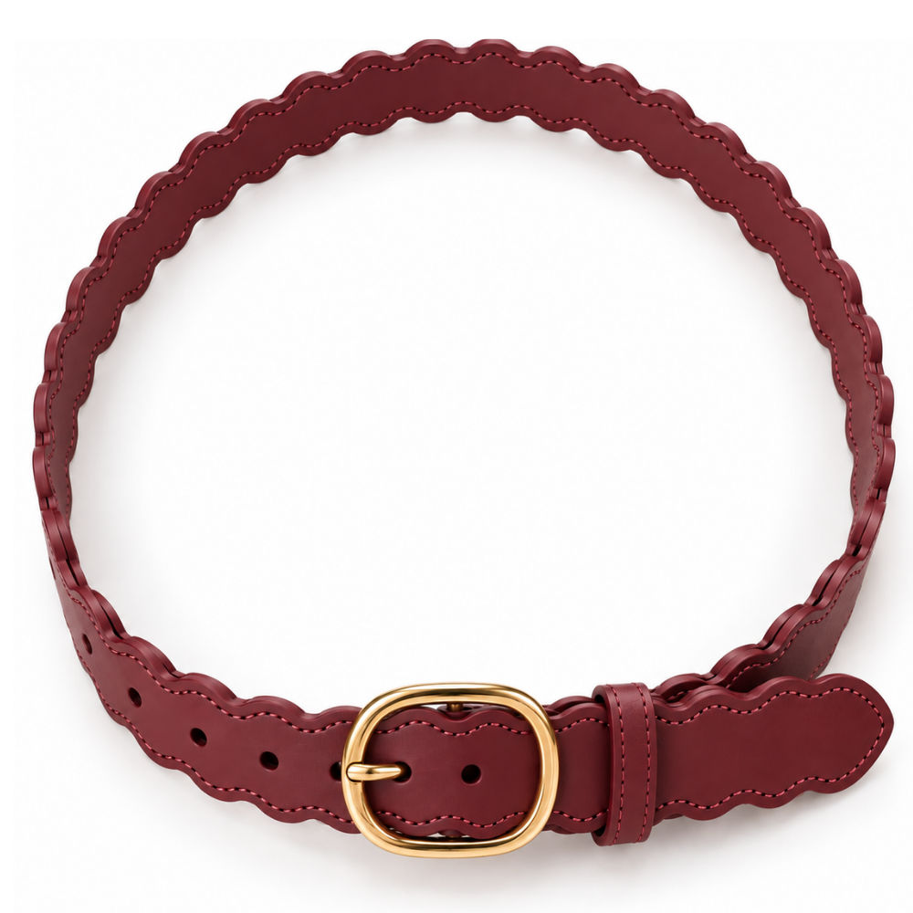 Petal Scalloped Belt