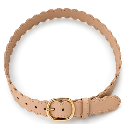 Petal Scalloped Belt
