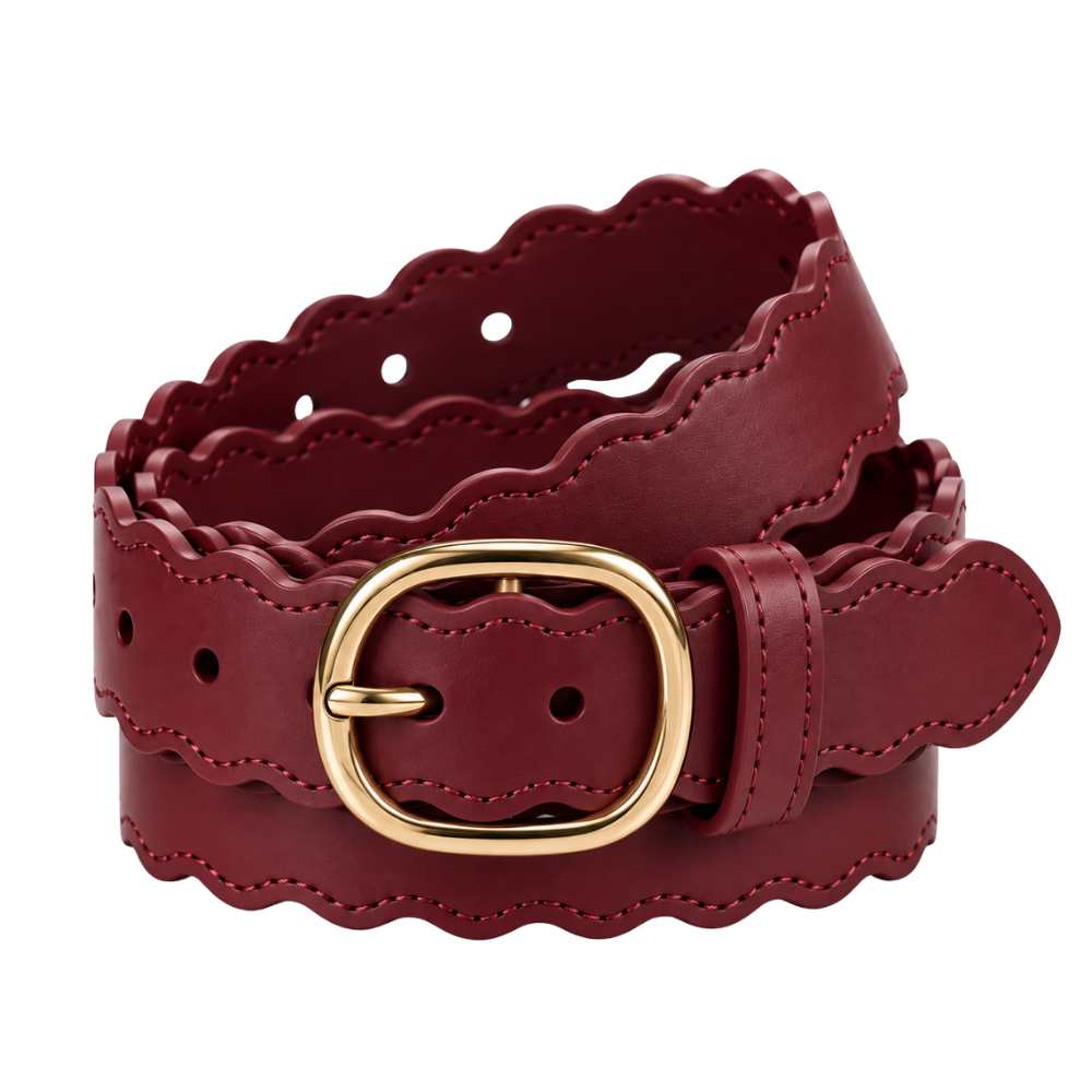 Petal Scalloped Belt