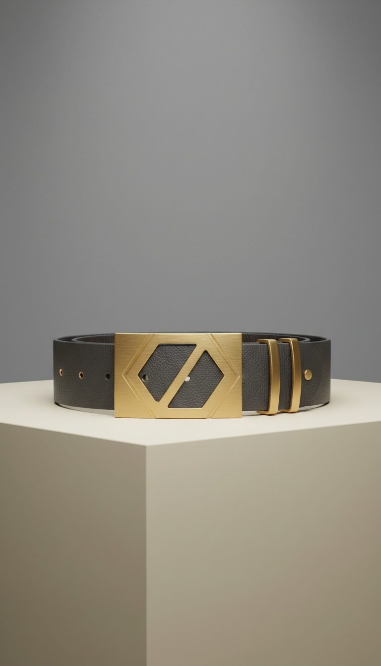Urban Gold-Accented Belt