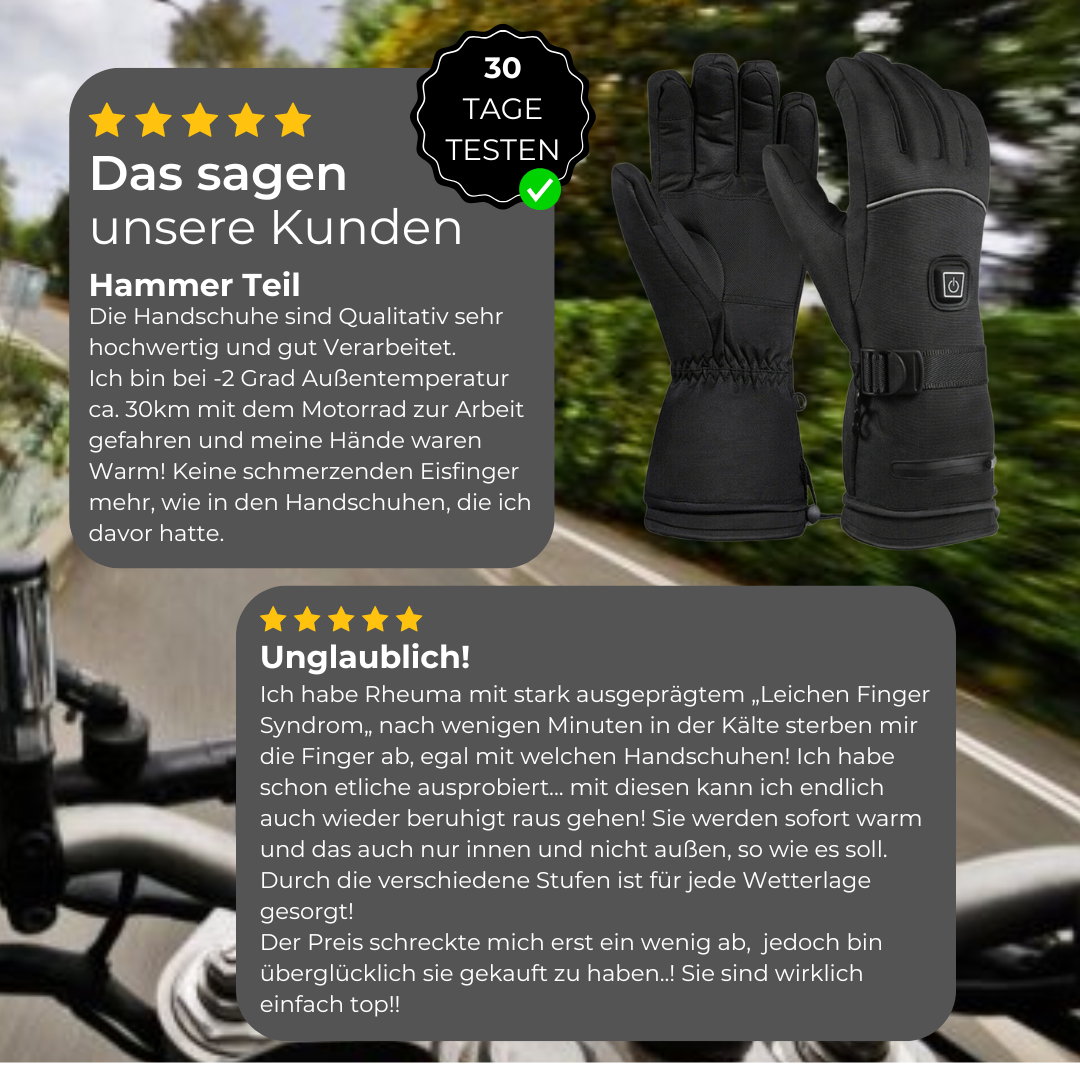 HeatGlove™ - beheizte Handschuhe