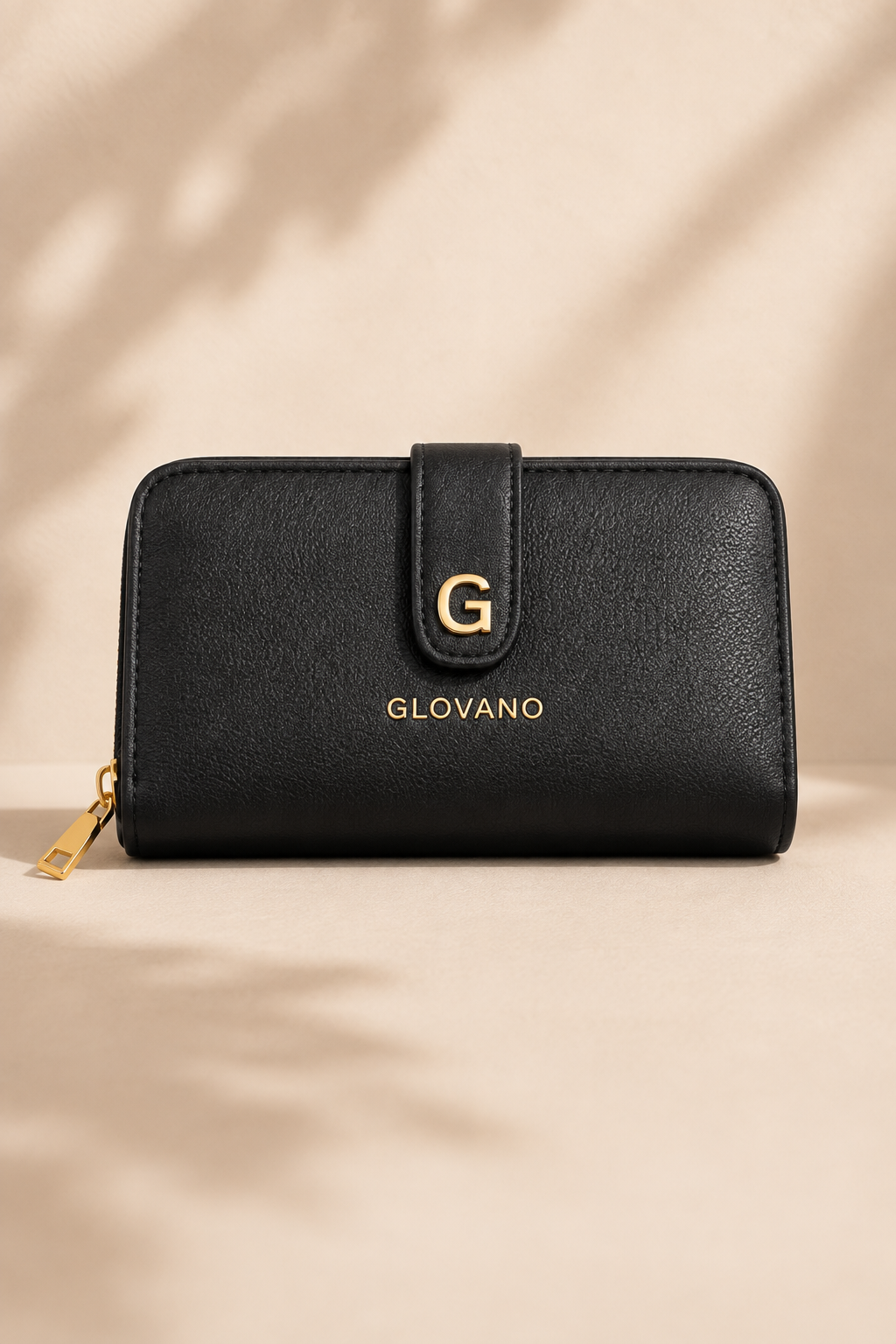 Portefeuille Femme Élégance  – Noir