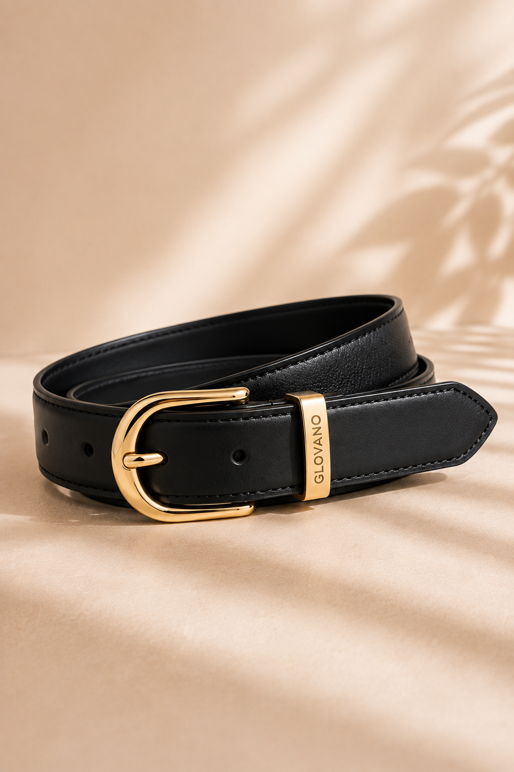 Ceinture Femme – Noir & Doré