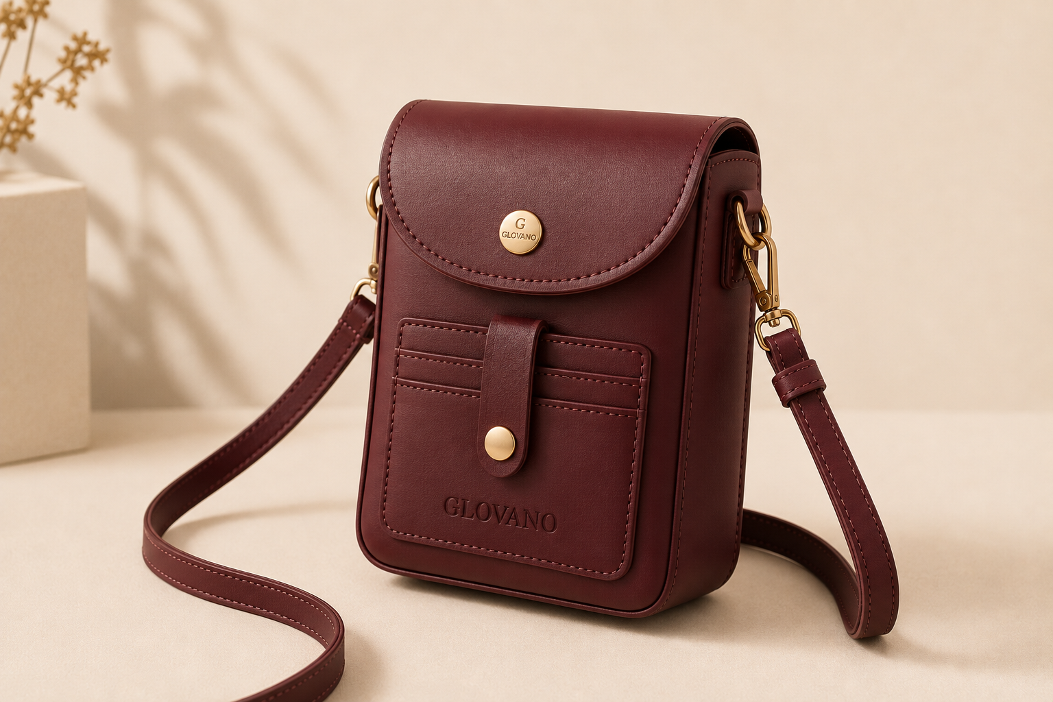 Sac Bandoulière Femme en Cuir