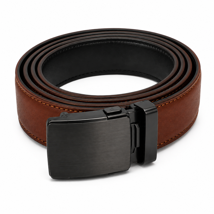 Ceinture Homme Réversible en Cuir – Marron & Noir