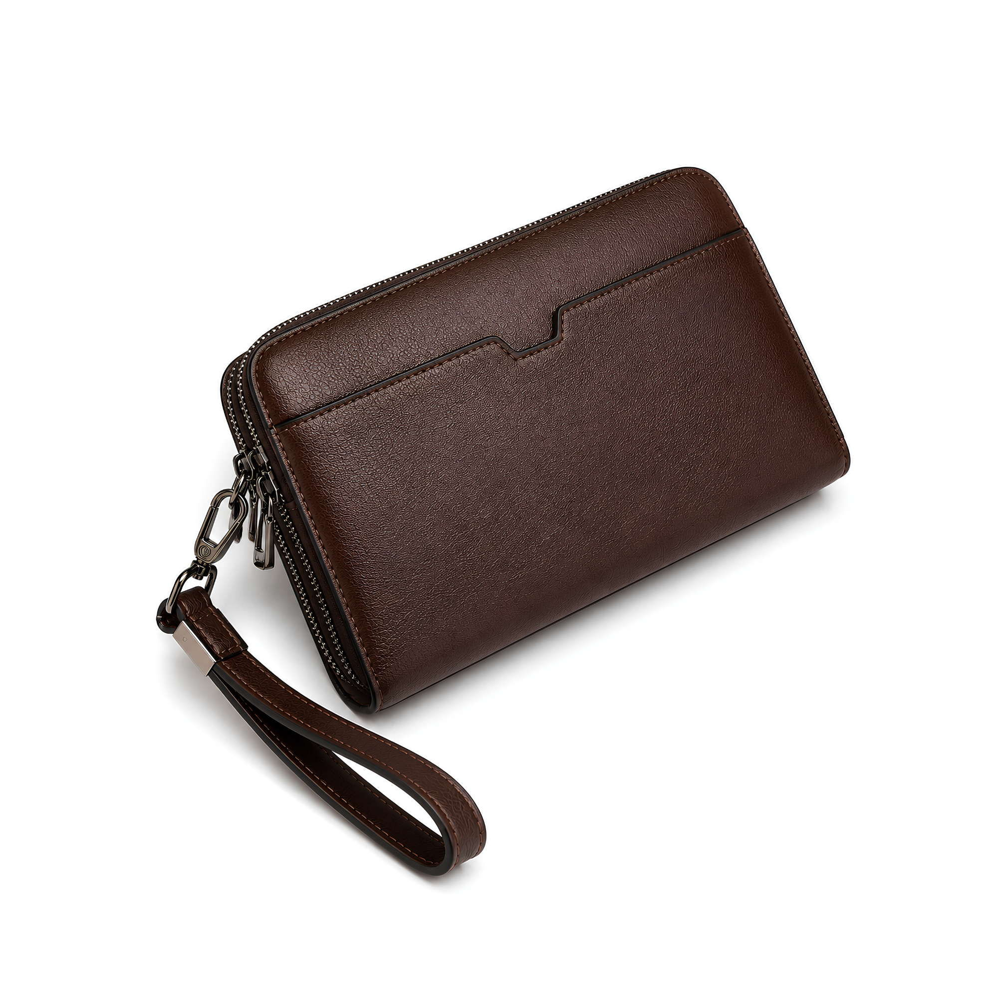 pochette-homme-en-simili-cuir-avec-dragonne