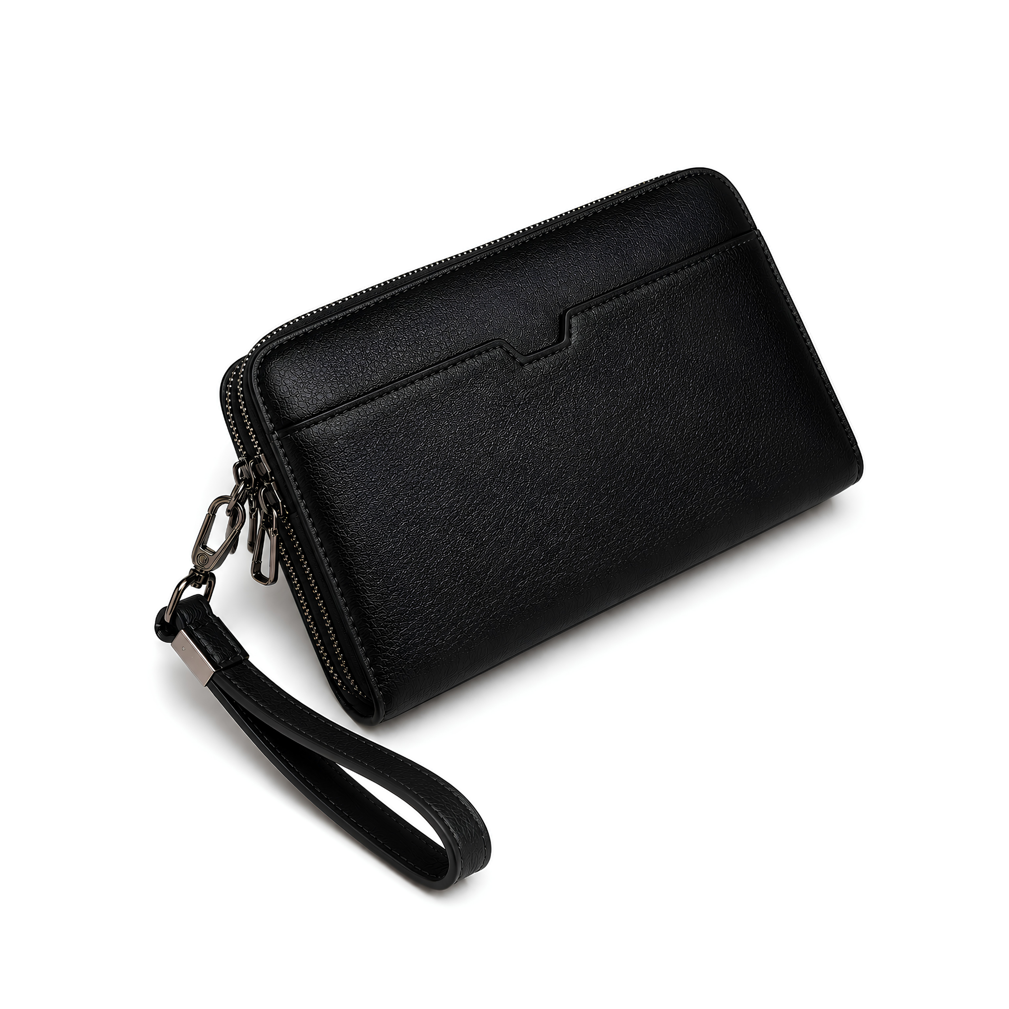 pochette-homme-en-simili-cuir-avec-dragonne