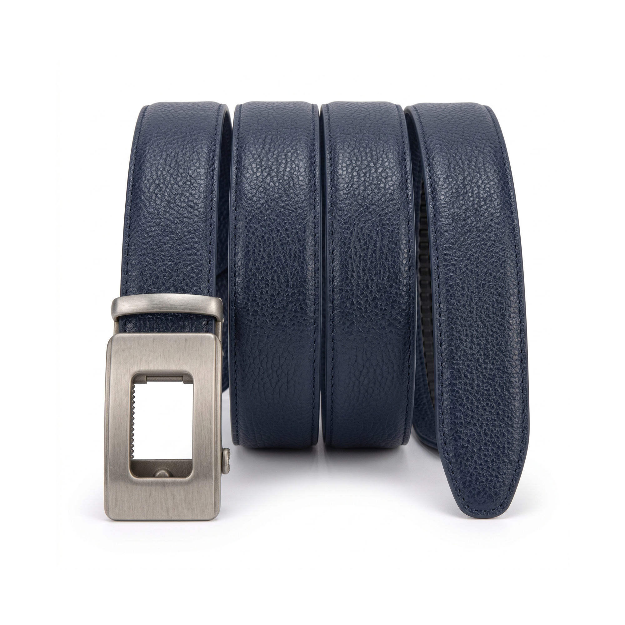 ceinture-homme-bleu-marine-boucle-automatique