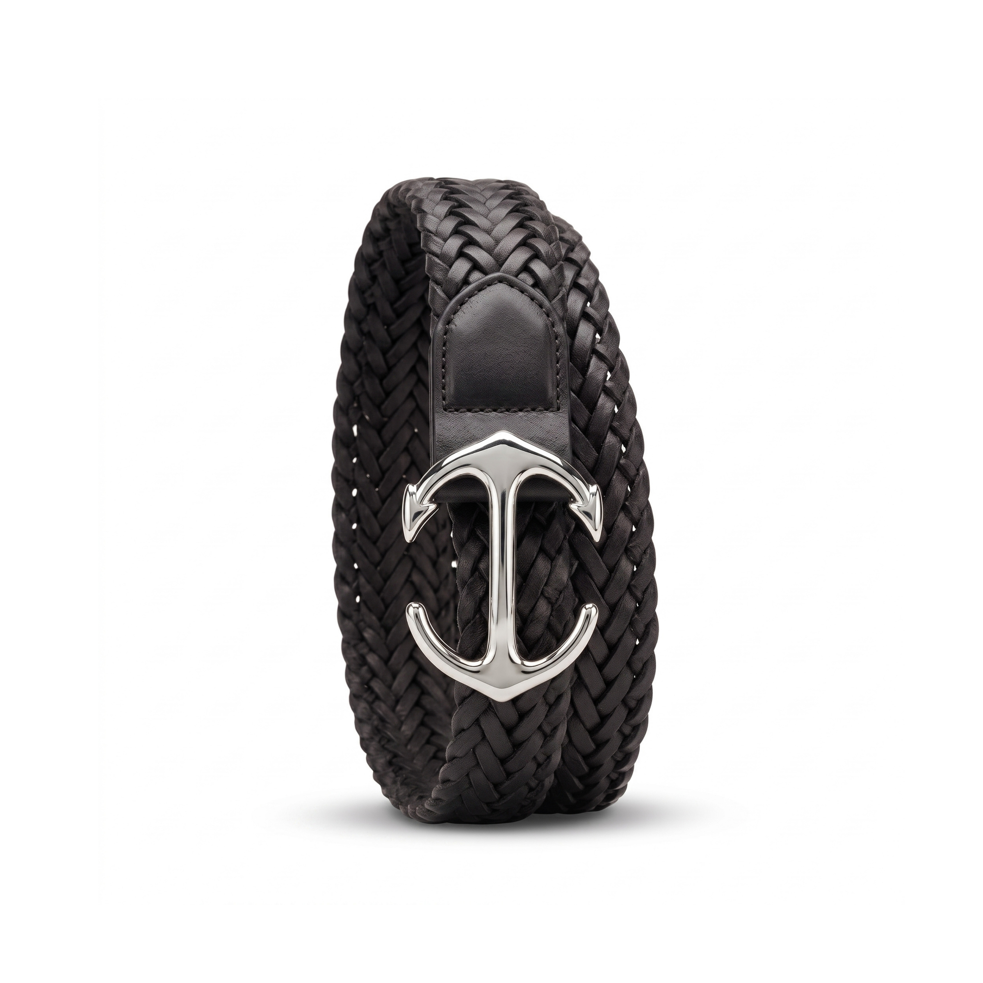 ceinture-femme-tressee-en-cuir-boucle-argentee