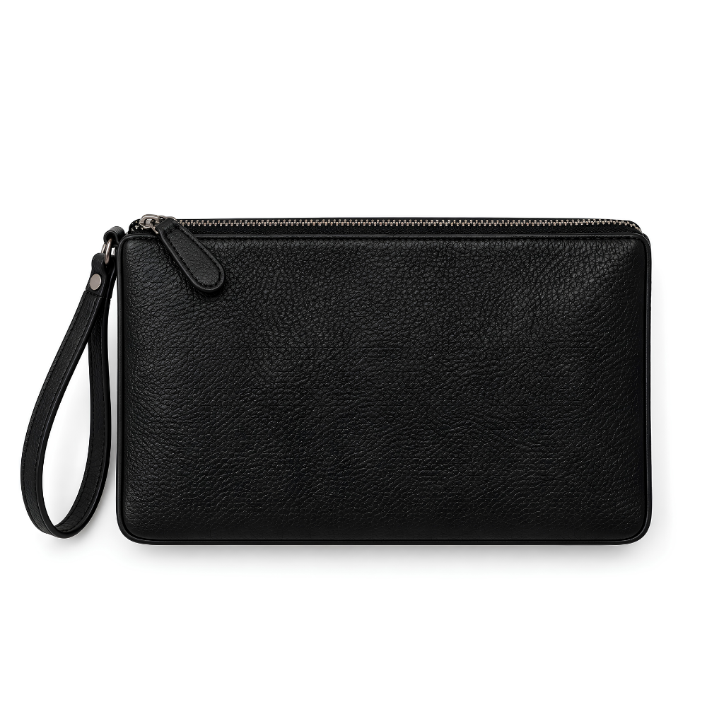 Hugo Zip Clutch