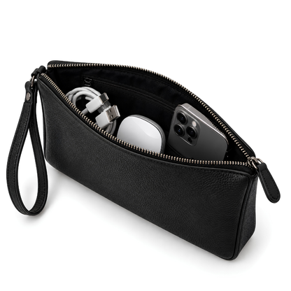 Hugo Zip Clutch