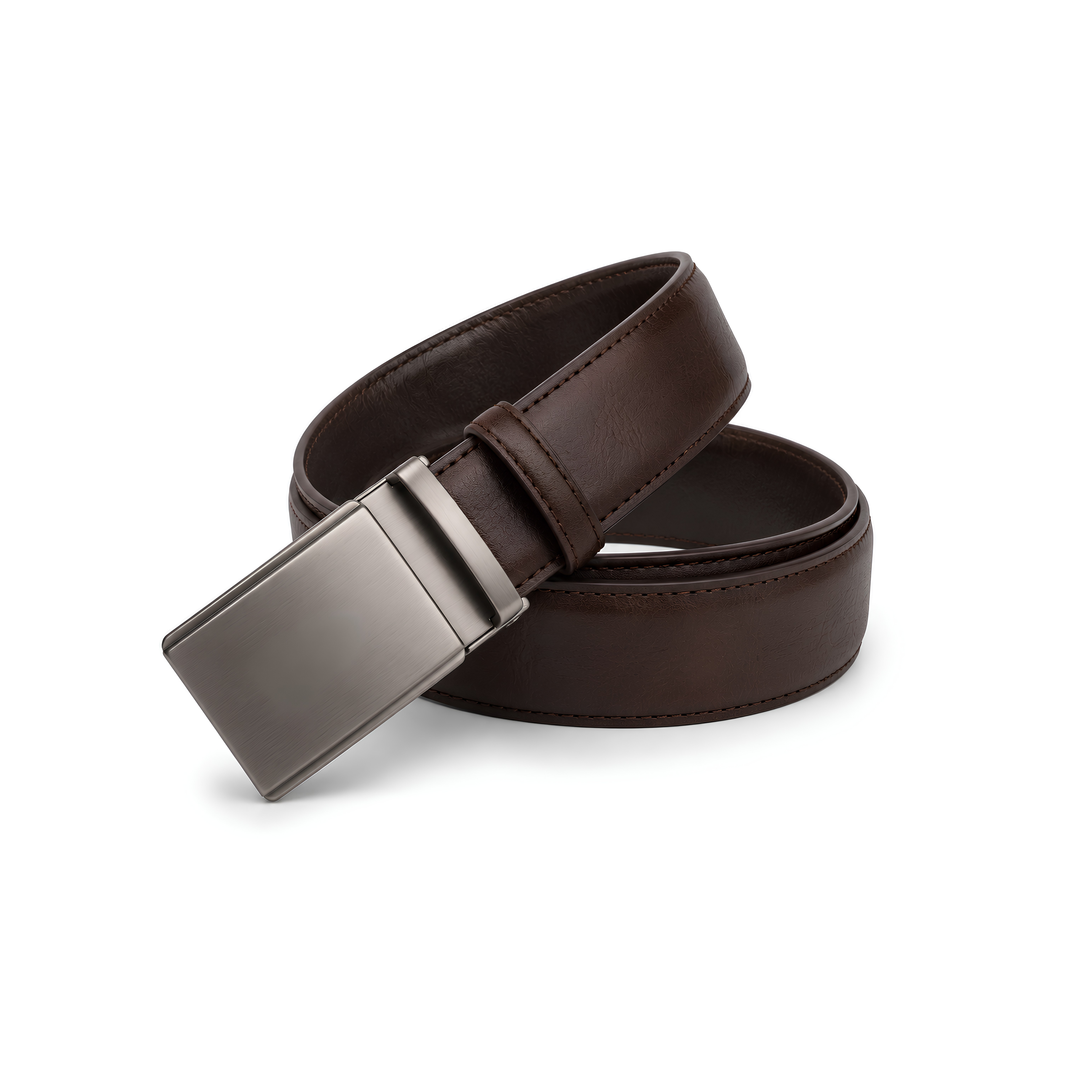 ceinture-homme-en-similicuir-marron-boucle-automatique-minimaliste