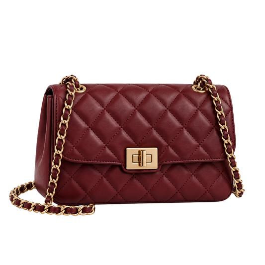 Amelie Quilted Flap Bag