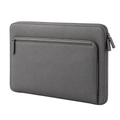 Meridian Pocket Sleeve in Grey — vegan leather