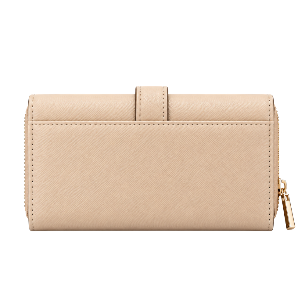 Margot Envelope Wallet in Nude — vegan leather